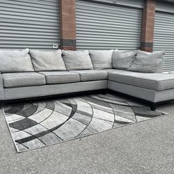 Free Delivery RC Willey Emerson Sectional Couch for Sale in