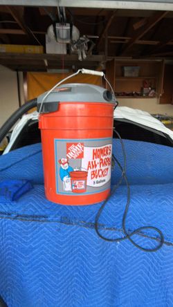 Home Depot 5 gallon bucket vacuum