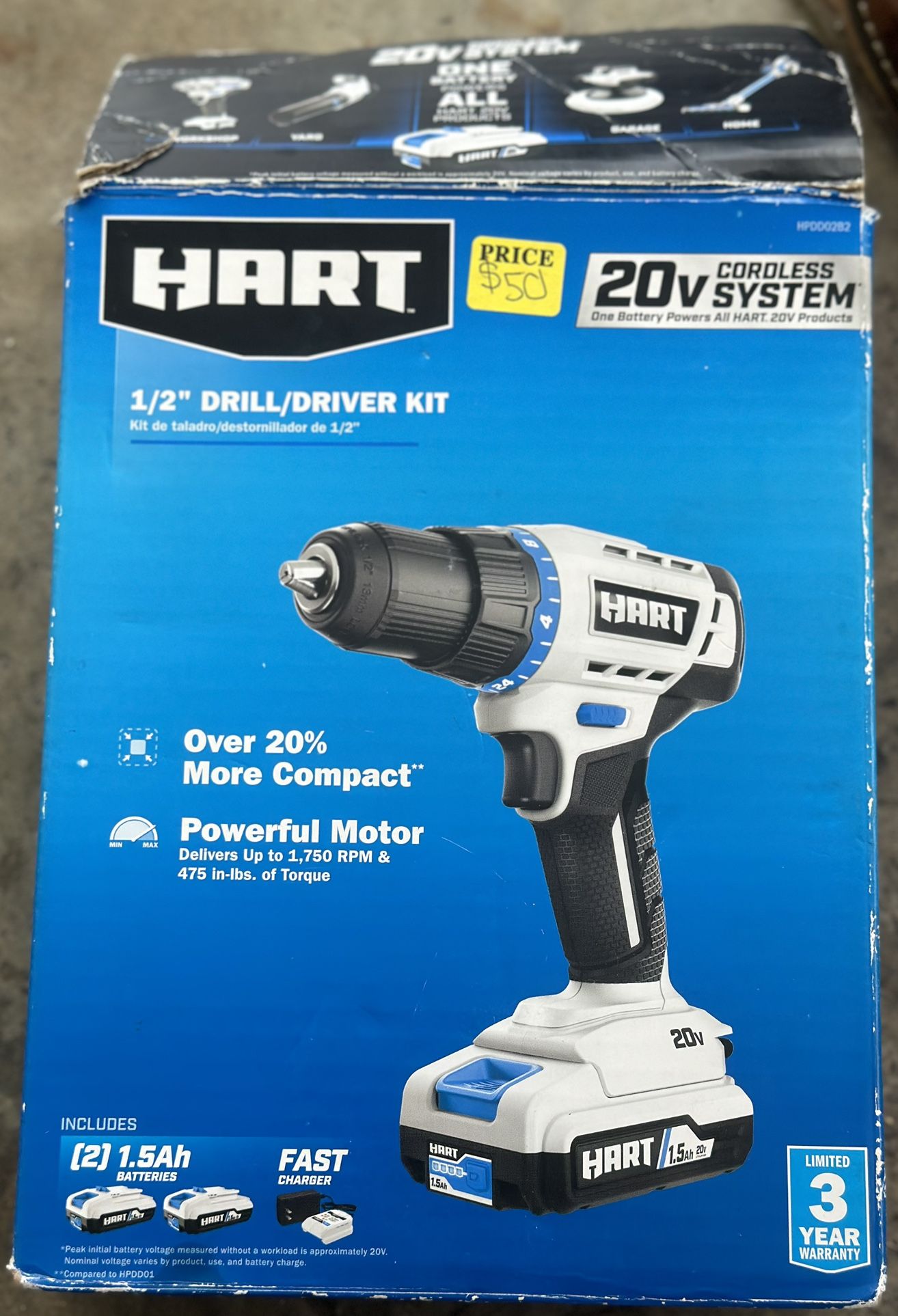 Hart 1/2 Drill Driver