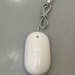 Apple Wired USB Mighty Mouse White A1152 - $14