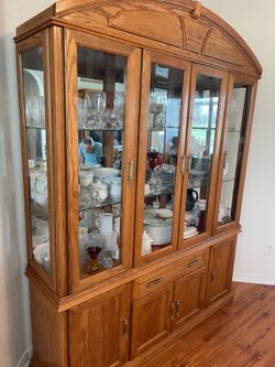 Two piece hutch