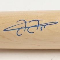 Frank Thomas Signed And Authenticated Baseball Bat. Louisville Slugger baseball bat.