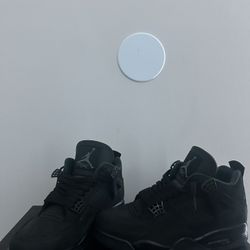 Air Jordan 4 Black Sneakers