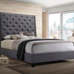 NEW QUEEN AND KING 6 Ft TALL BED WITH MATTRESS AND BOXSPRING INCLUDING FREE DELIVERY- BEDROOM FURNITURE SECTIONAL SOFA AND MORE 