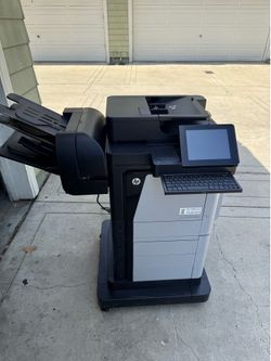 High-Speed Color Office Copier & Scanner – HP Managed Flow MFP M680zm | Lease & Delivery Available