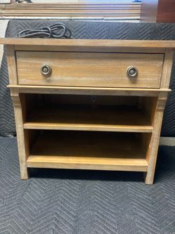 Nightstand With USB Port