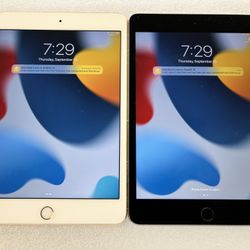 iPad mini 4 Wi-Fi 128 GB good condition unlocked updated $180 Each
