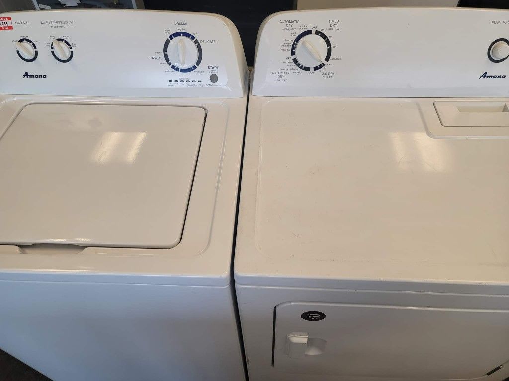 Matching Washer And Electric Dryer Set