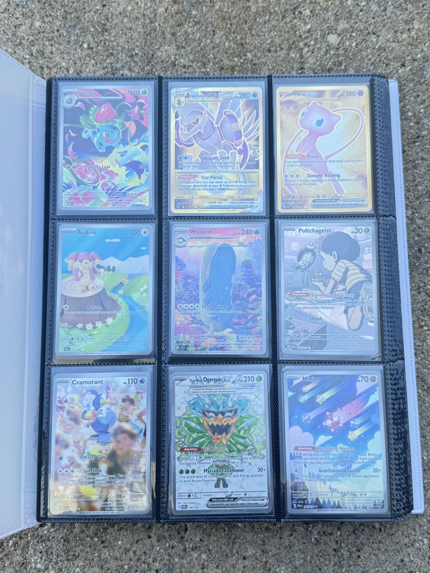 Pokemon Collection Binder Page 1/2