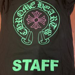 Chrome hearts staff shirt 