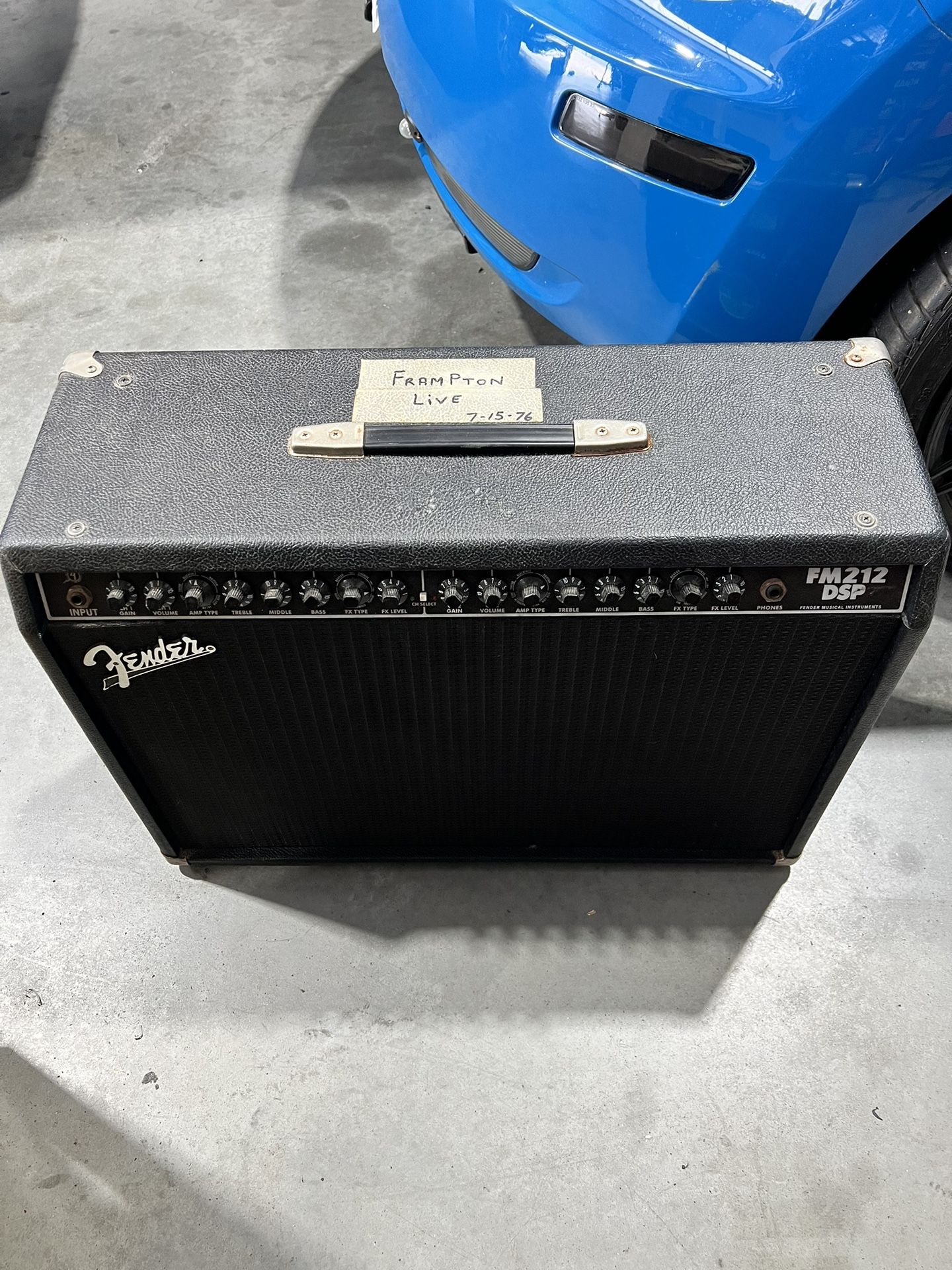 FRAMPTON LIVE Fender FM212 Amp 