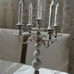 Luxury Crystal Candle Holder 