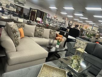 🧡 Custom Made Sectional @ Jordan Home Furniture 