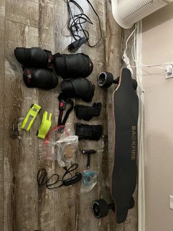 Backfire G2 Black with Super Power Hobbywing Motors and 96mm Wheels - Electric Skateboard/Longboard