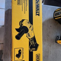 DEWALT 20V MAX Cordless Brushless 4-1/2 in. Angle Grinder with Paddle Switch (Tool Only)