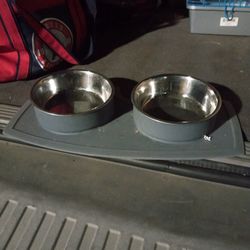 Pet Food Dishes With Silicone Base