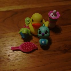 Hatchimal Toys and a Rubber Duck 