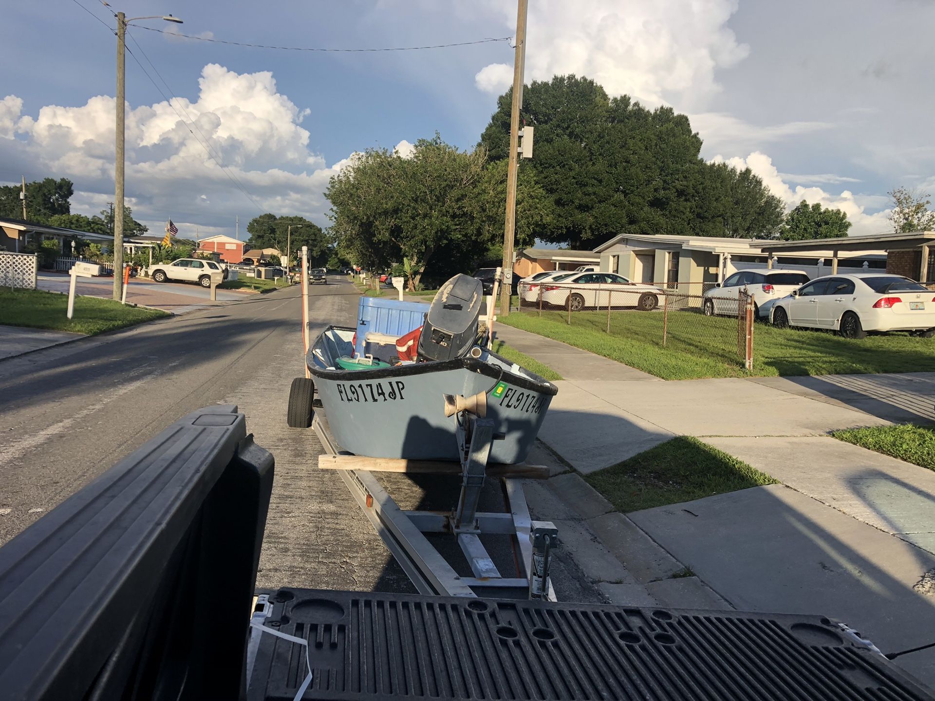 Mullet boat