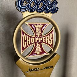 Coor’s Banquet Metal Beer Tap Handle