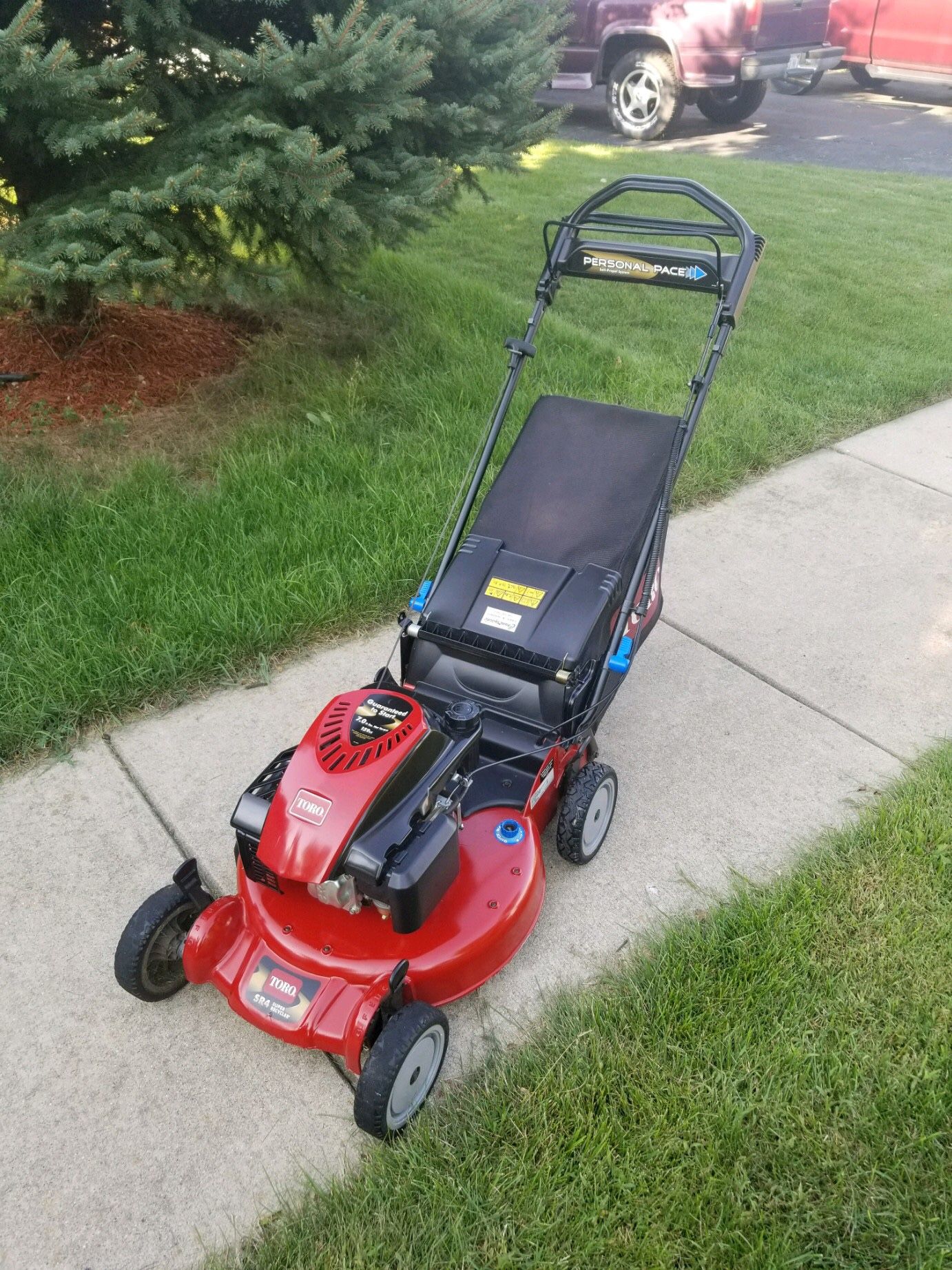 LAWN MOWER TORO 21 SUPER RECYCLER PERSONAL PACE SMARTSTOW 190cc