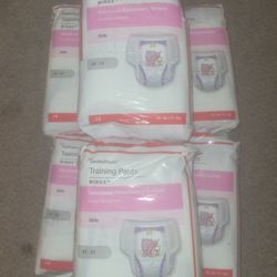 Training Diapers Pants Girls Size 4-5