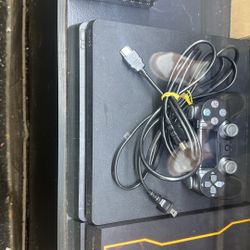 PS4 Slim And PS4 Black Ops Editions 