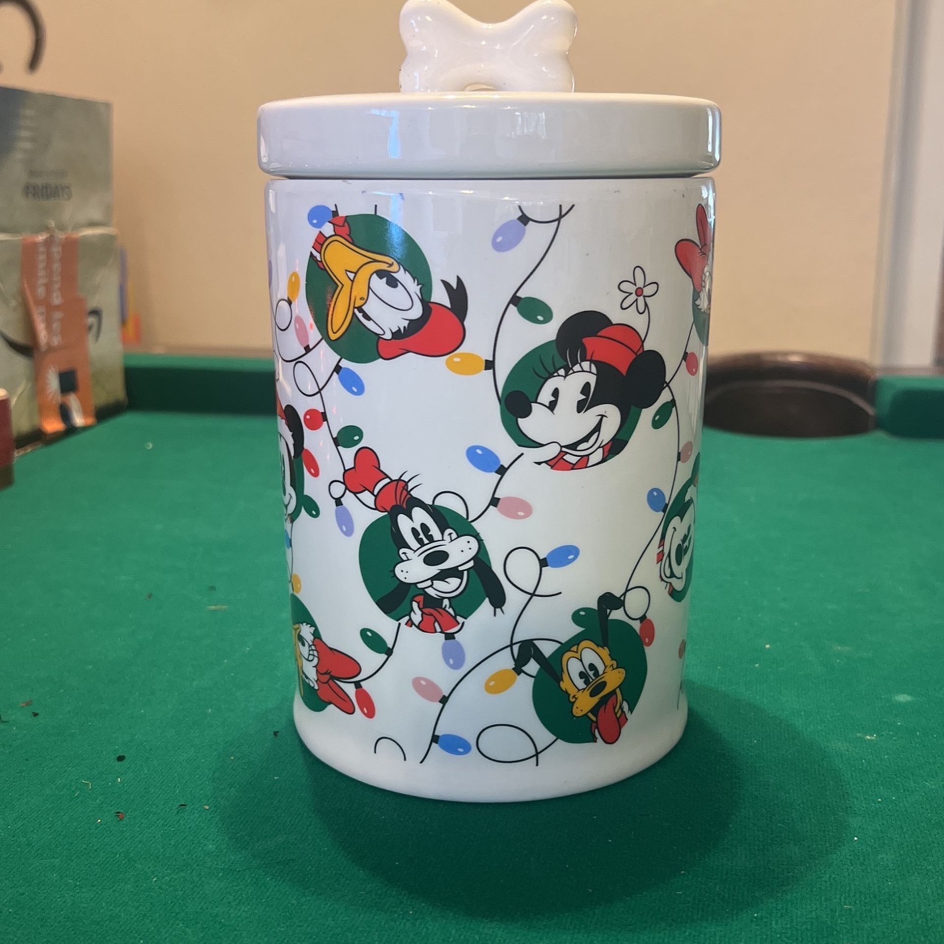 Christmas Disney Jar