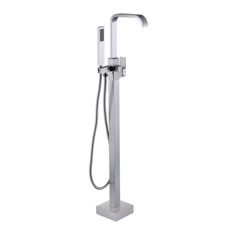 Floor Mounted Freestanding Tub Filler 