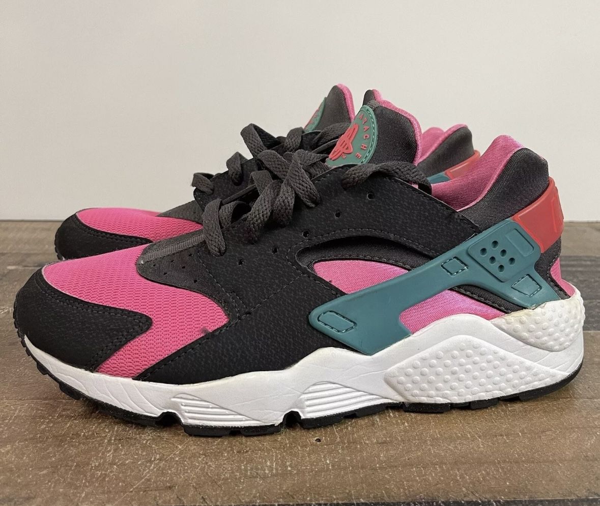 Nike Air Huarache Sneakers Pink Black And White Huaraches Huarache