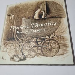 Mother's Memories For My Daughter Keepsake Book 