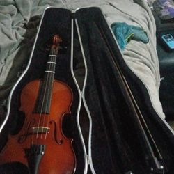 Andrew Schroetter Violin Model 415-1/2 With Case And Bow 