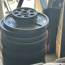 Elliptical And 45lb Wheel Weights 