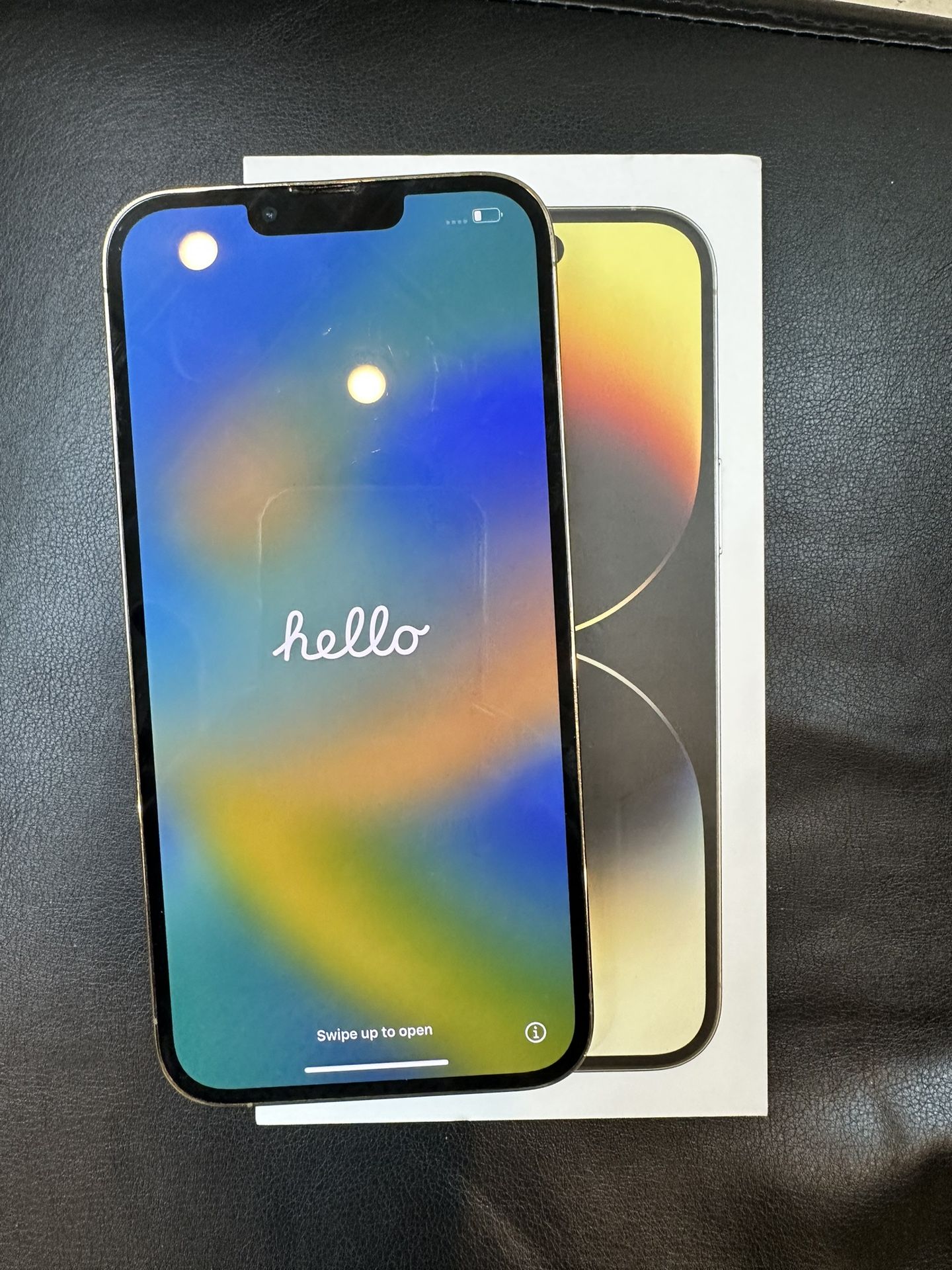 Apple iPhone iPhone 13 Pro Max 128Gb 💥 Gold Unlocked for All 14 Sprint XS 12 Tmobile 11 Boost Pro Gen XR Metro X Pro Lyca Ulta
