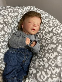 Darren Asleep By Bountiful Baby Reborn Doll Thumbnail