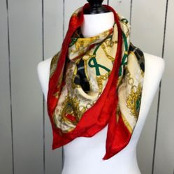 Royal Vintage Gold Chain Scarf
