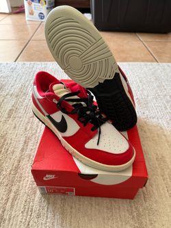 Brand new authentic Nike dunk low split Chicago men’s size 10, not Travis Scott, supreme, Dior, Union, jordan, Kobe
