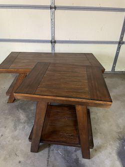 Coffee table and end table
