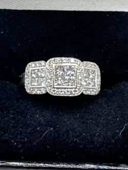 2 ct  Diamond Wedding Band Engagement Ring