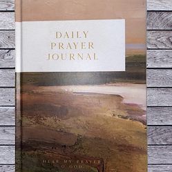 New- Daily Pray Journal Hard Back Cover