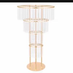 4 Tier Wedding Crystal Centerpiece PRICE IS FIRM!