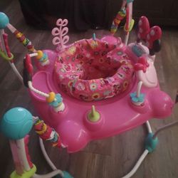 Baby Girl Bouncer Lights And Makes Music