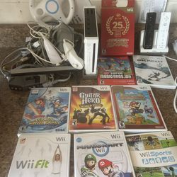 Ultimate Nintendo Wii Bundle - 9 Games - Mario Kart, Super Mario All-Stars, 2 Remotes