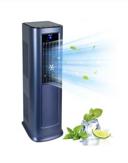 9,000 BTU (DOE) Portable Air Conditioner Cools 1,000 sq. ft. with Dehumidifier, Heater and Remote, with 1.2m Drain Hose