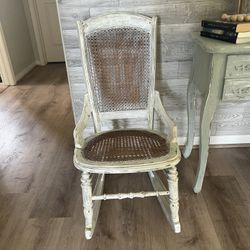 Rocking Chair Decoration, Rare Antique