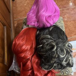 New In Box costume Wigs, Price On The Pictures. Azusa