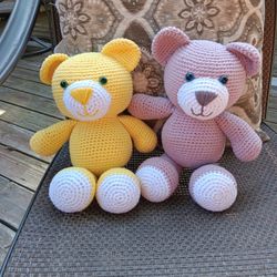Handmade Crochet Teddy Bear