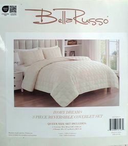 Bella Russo 9 Pc Queen Coverlet Set