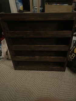 Handmade Wooden Spice Rack / Display Shelf – Espresso Stain