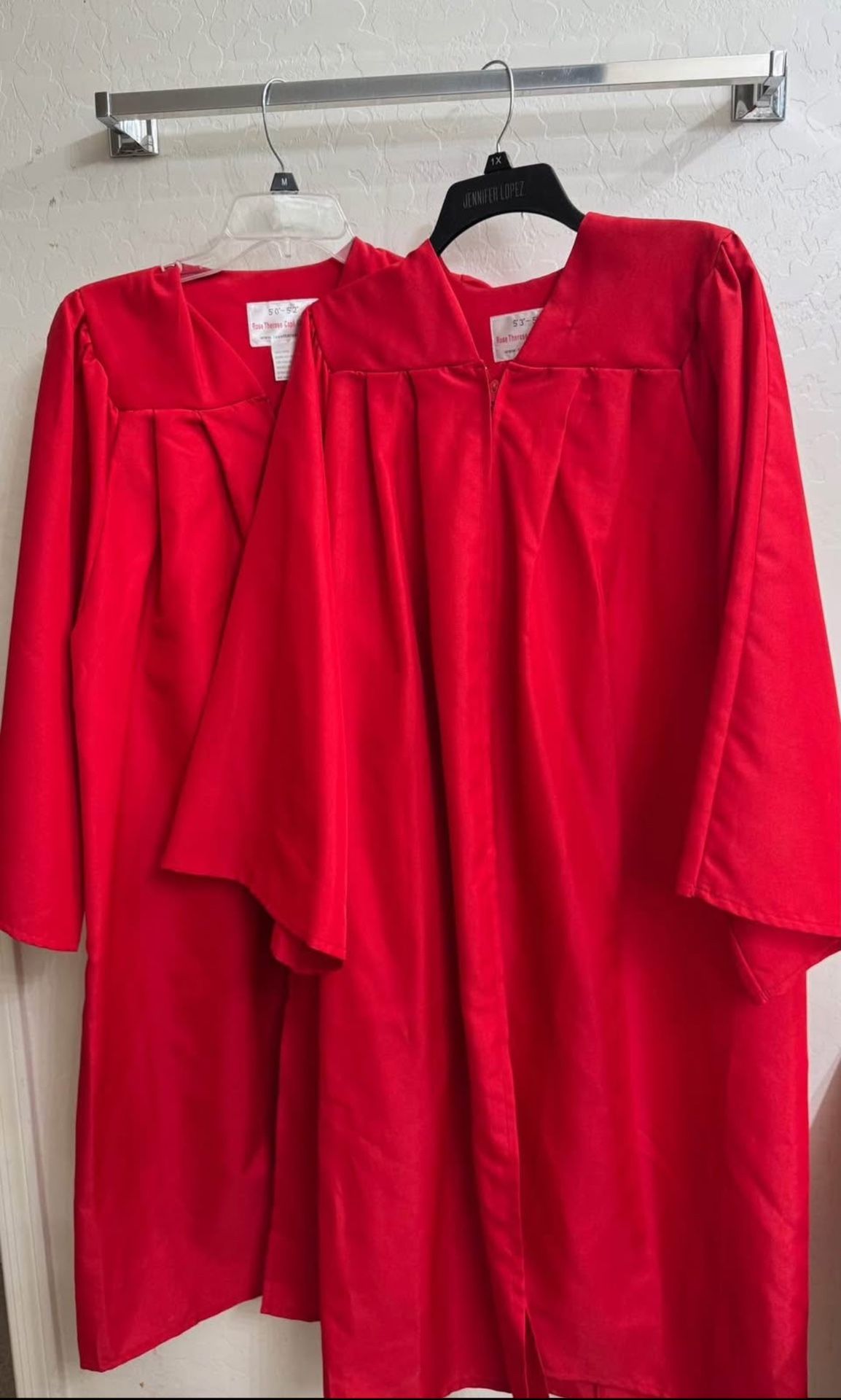 Red Graduation Gown