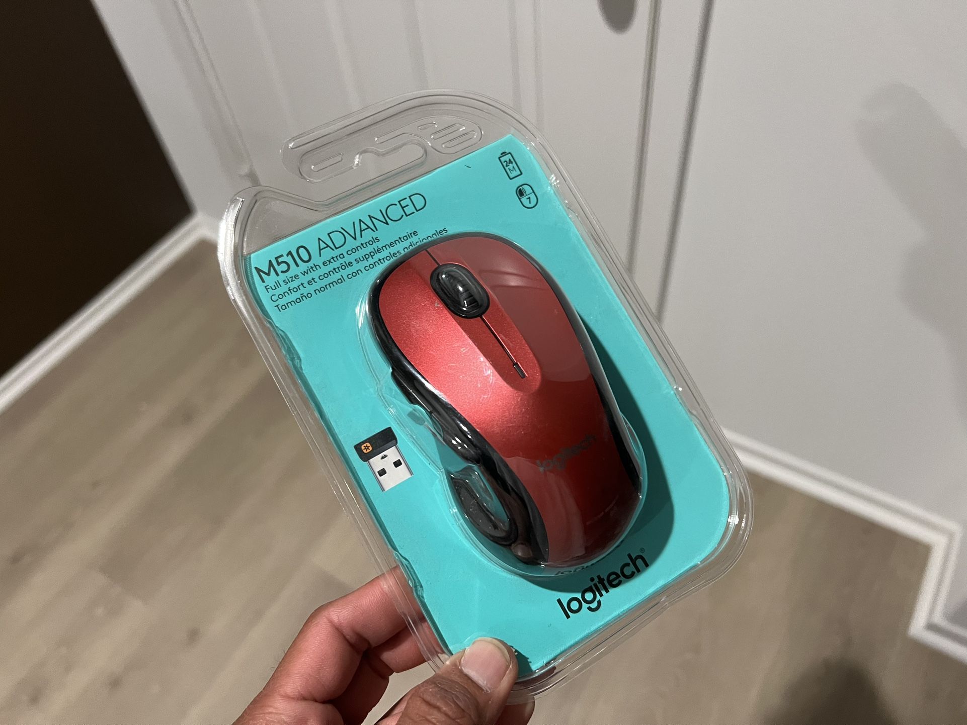 Logitech M510 Advanced Wireless Mouse